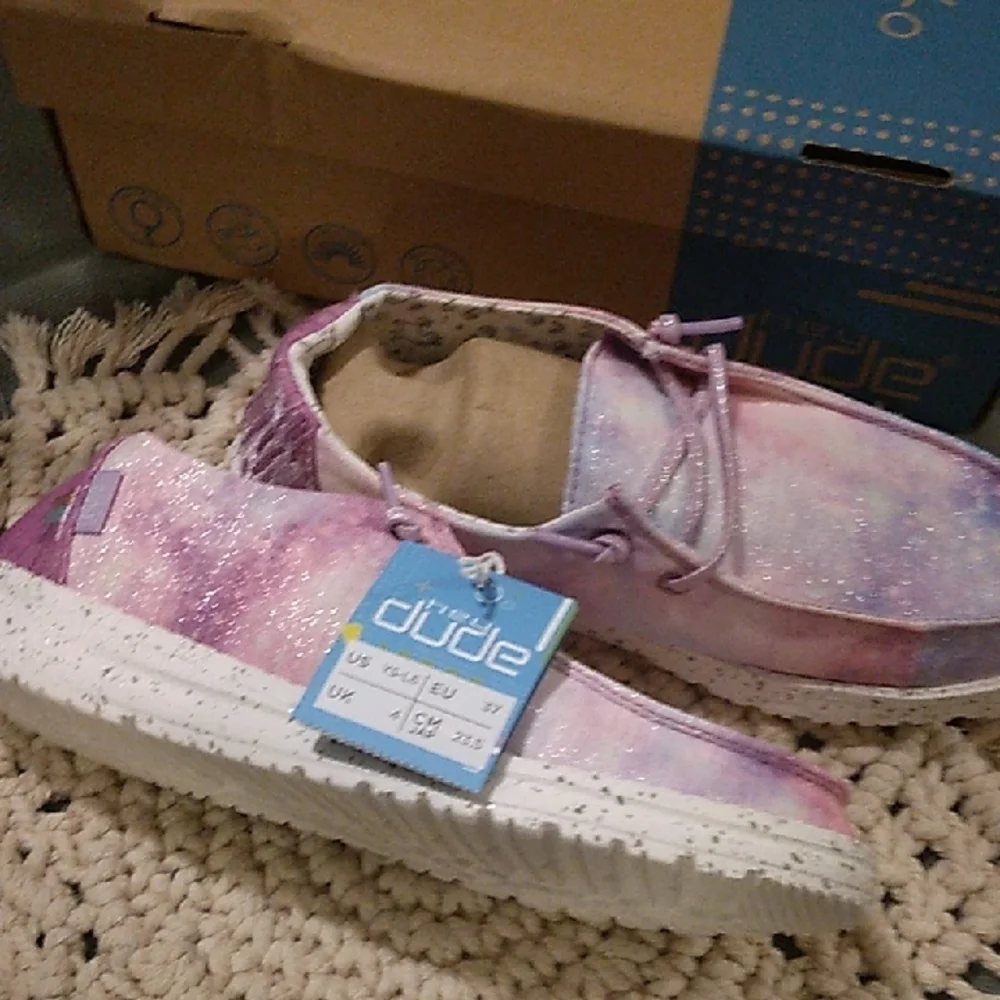 Hey Dude Wendy Youth Dreamer Unicorn Shoes Y5-L6
